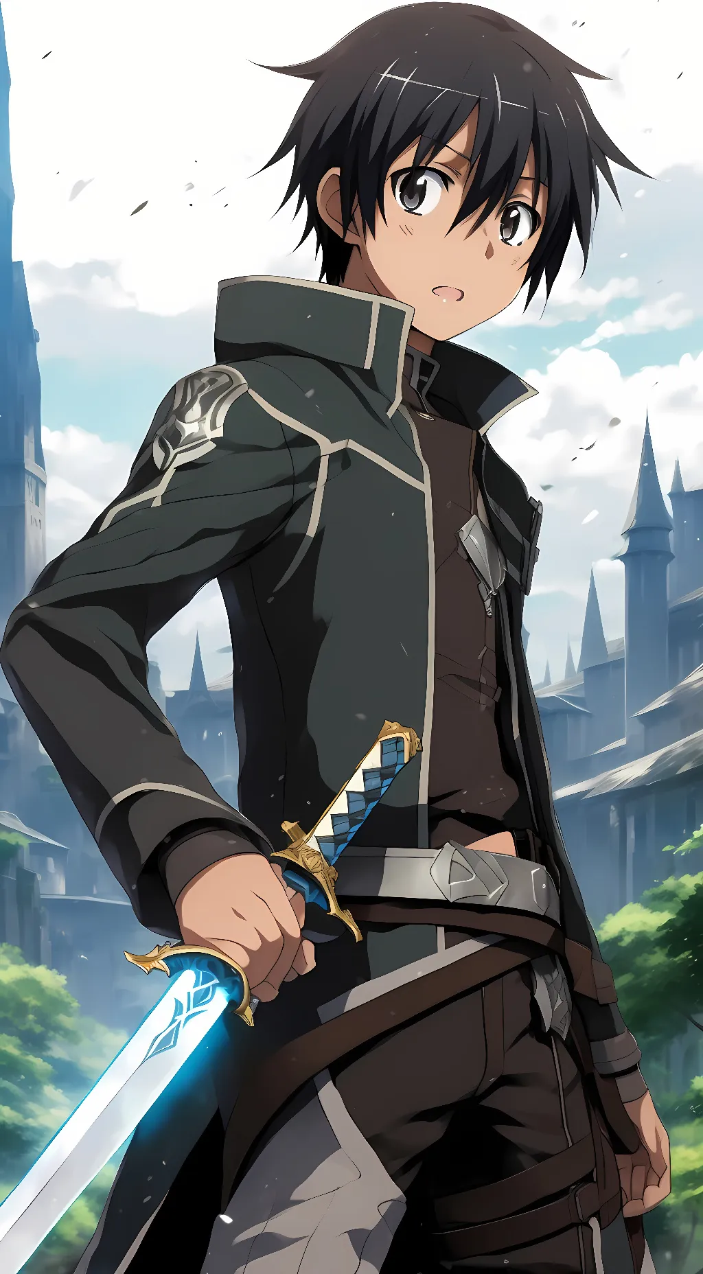 ai character: Kazuto Kirigaya background
