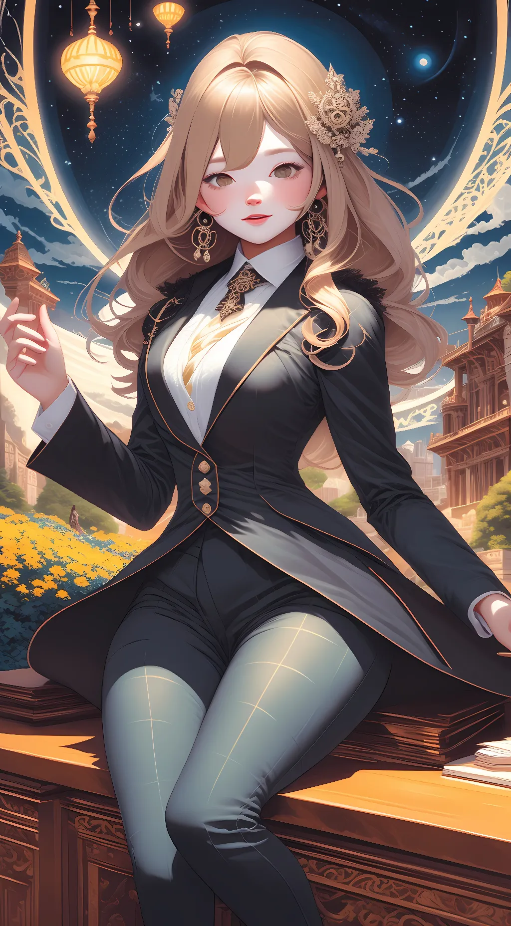 ai character: Ava background