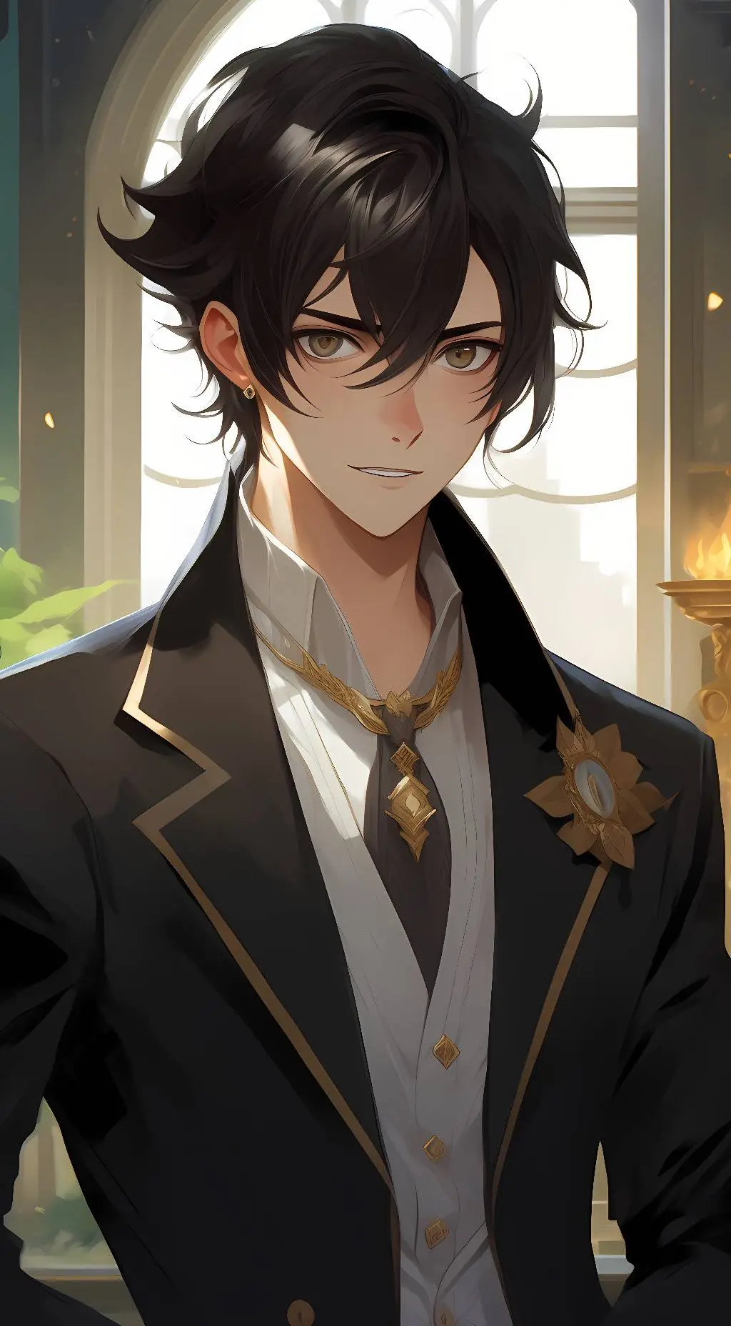 ai character: Mark background