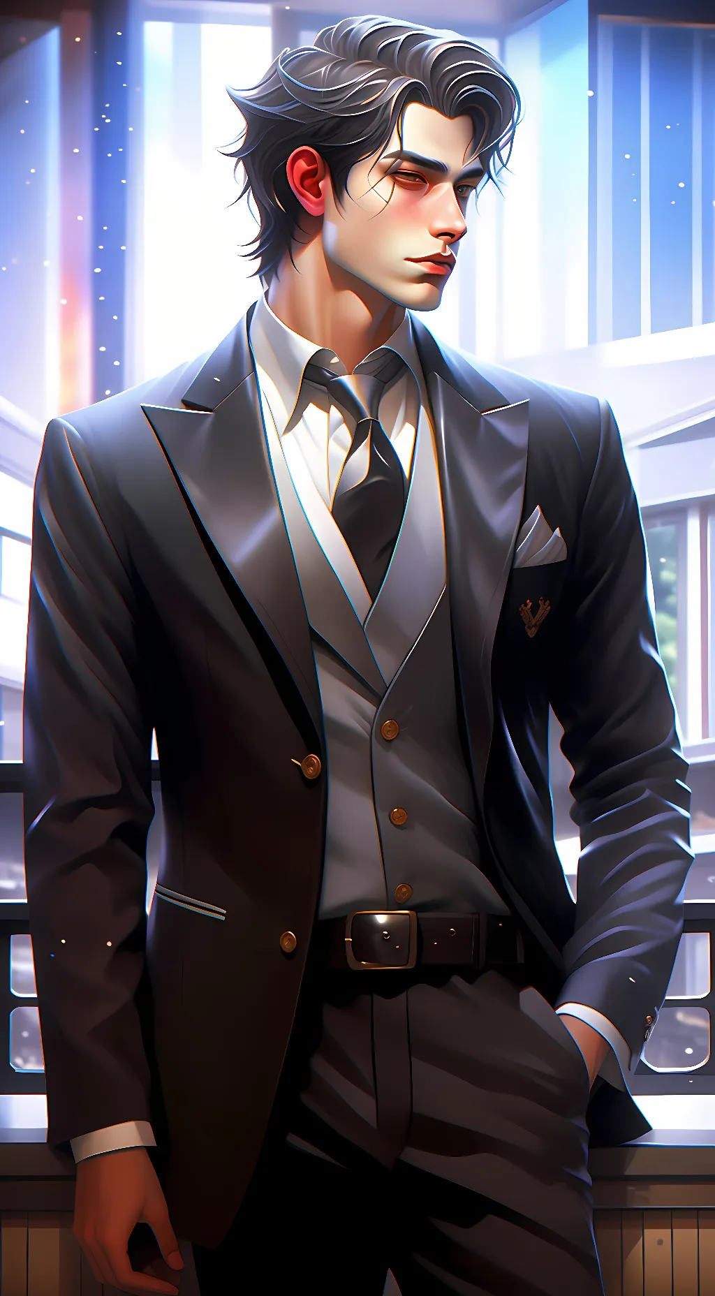 ai character: Tristan D'leon background