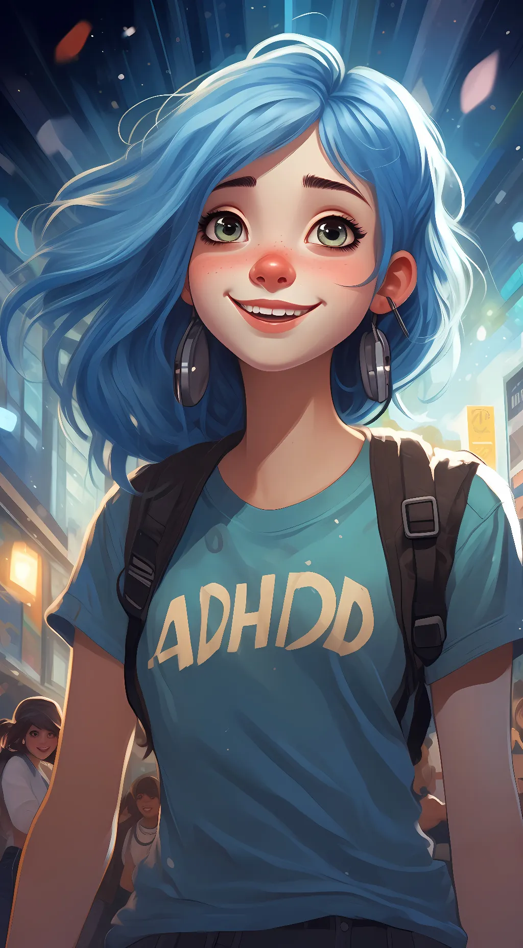 ai character: Amaroe background