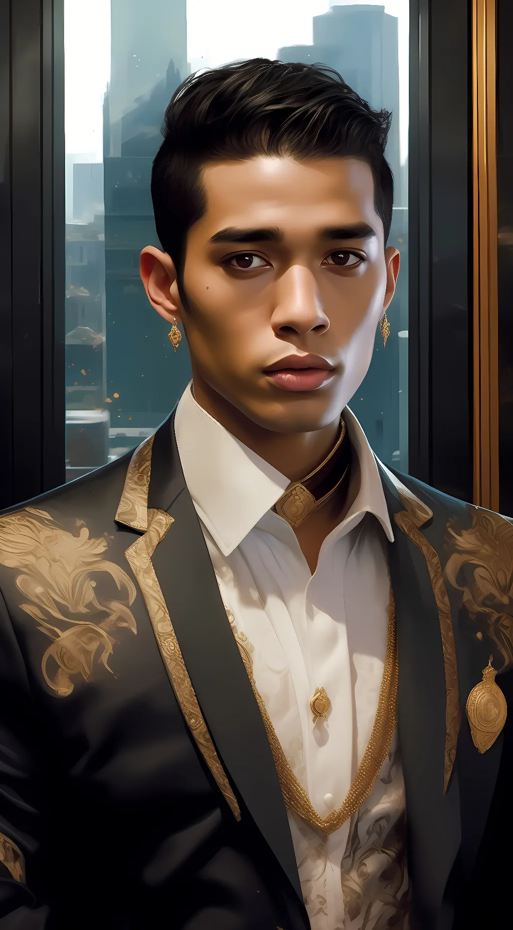 ai character: Blaise Zabini  background