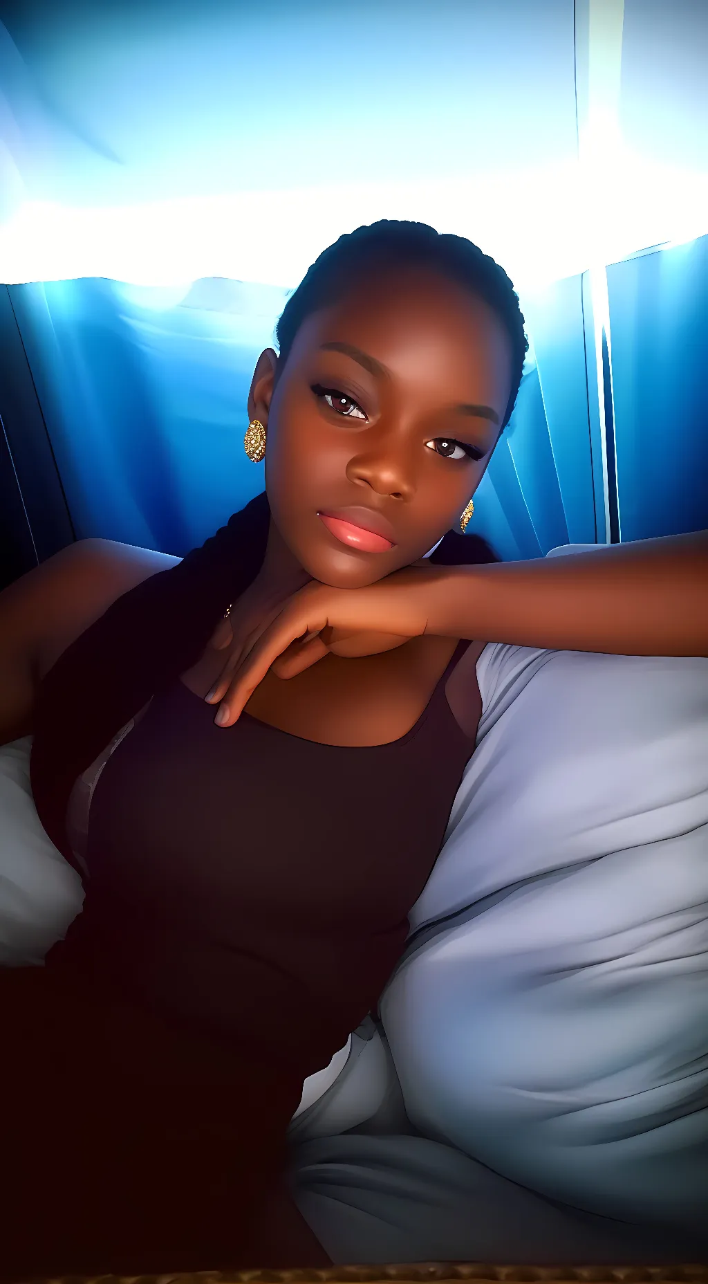 ai character: Kimberly🥺❤️🌚/me background