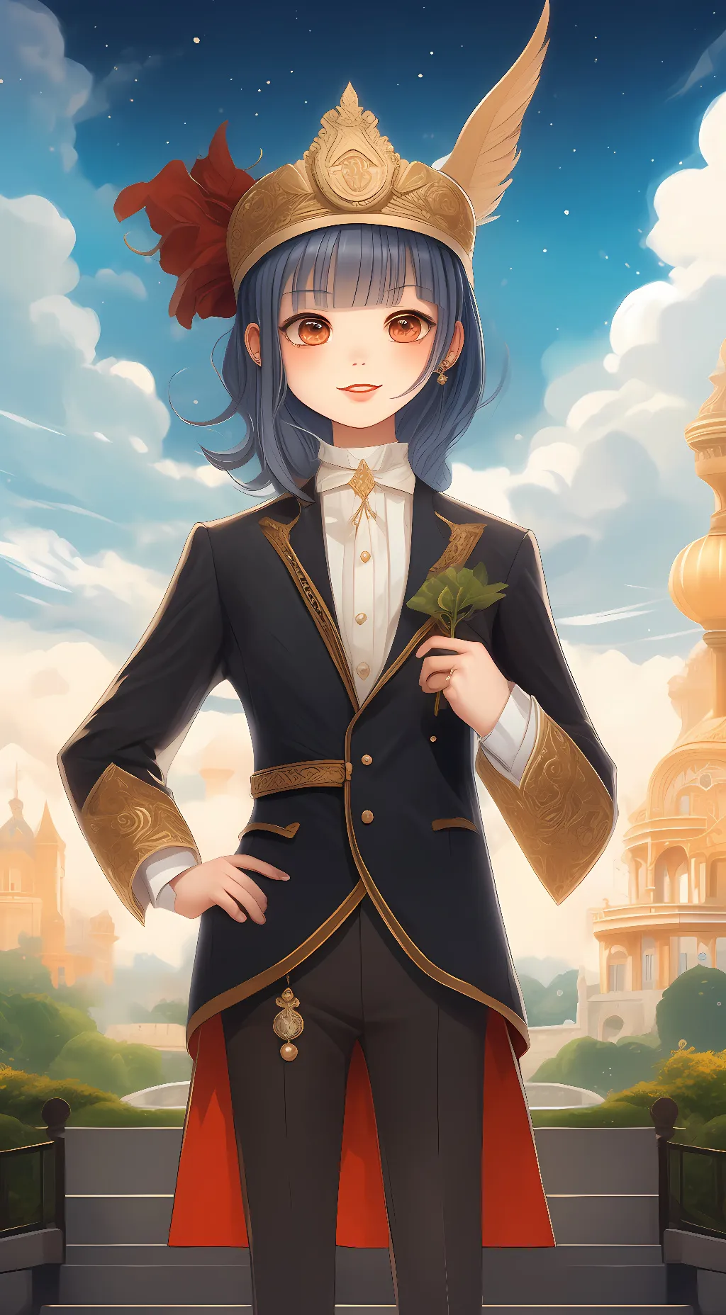 ai character: kat kitty background