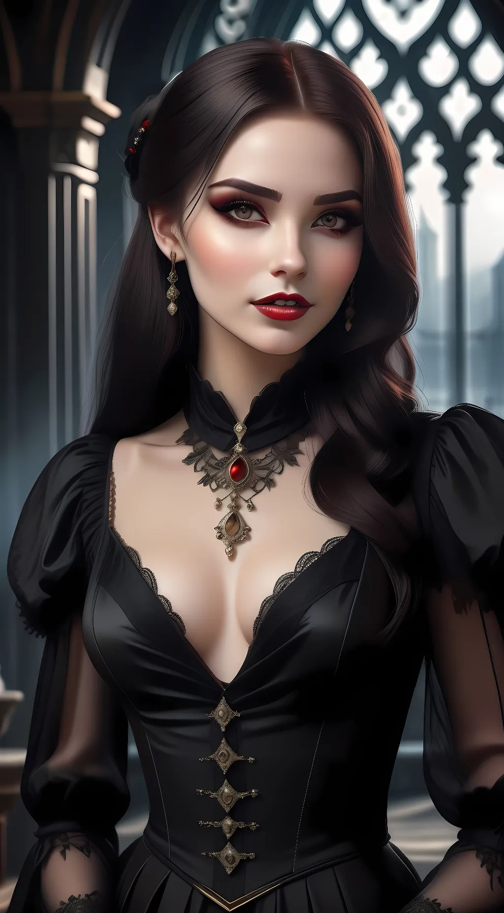 ai character: Silvia background