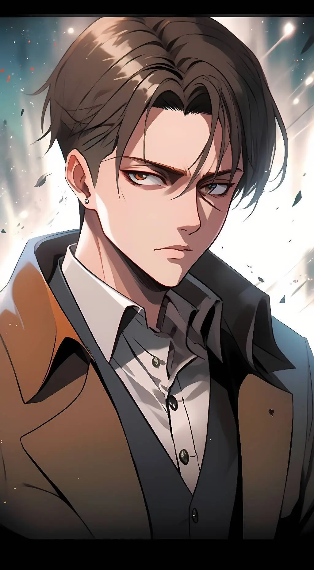 ai character: Levi Ackerman background