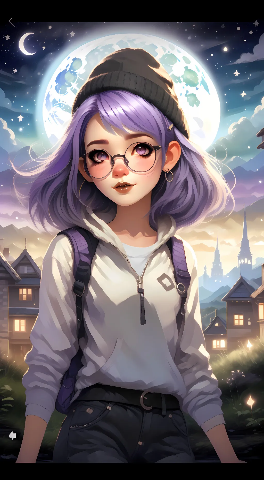 ai character: Akira  background