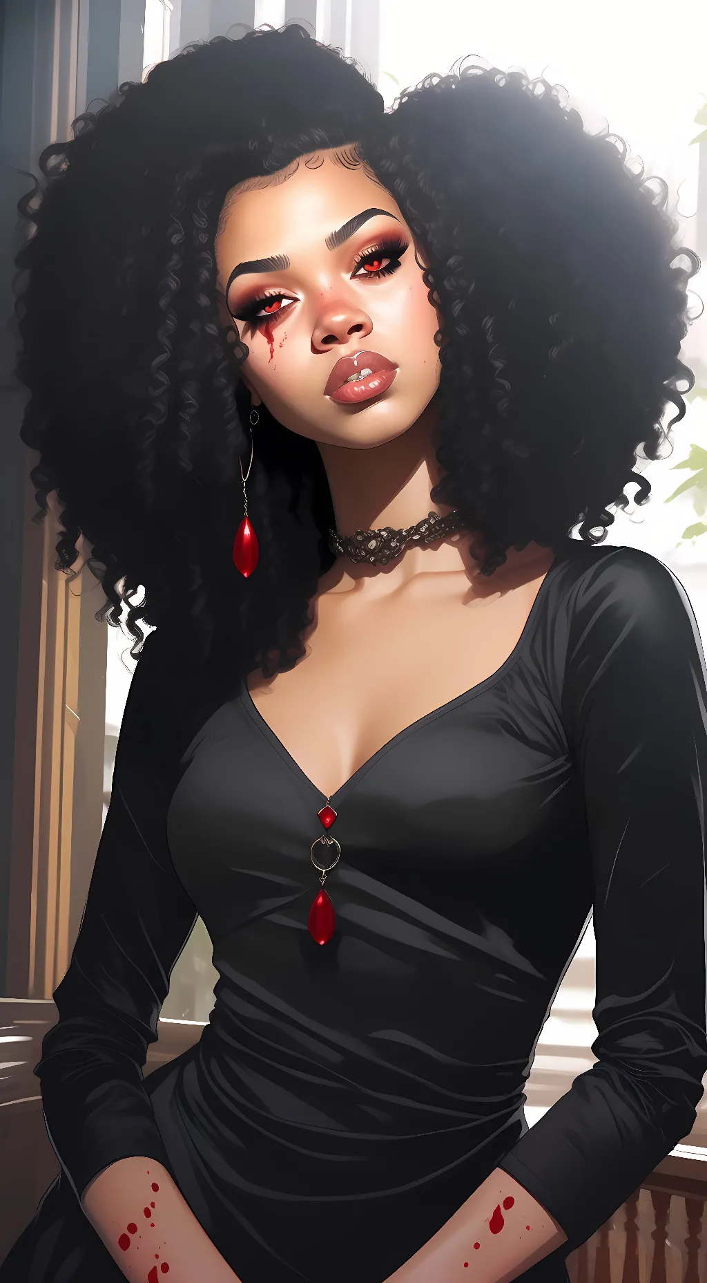 ai character: Hailey background