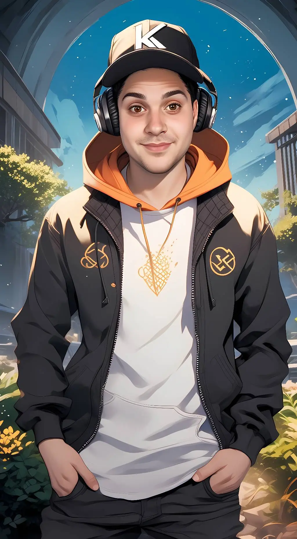 ai character: Kindly Keyin background