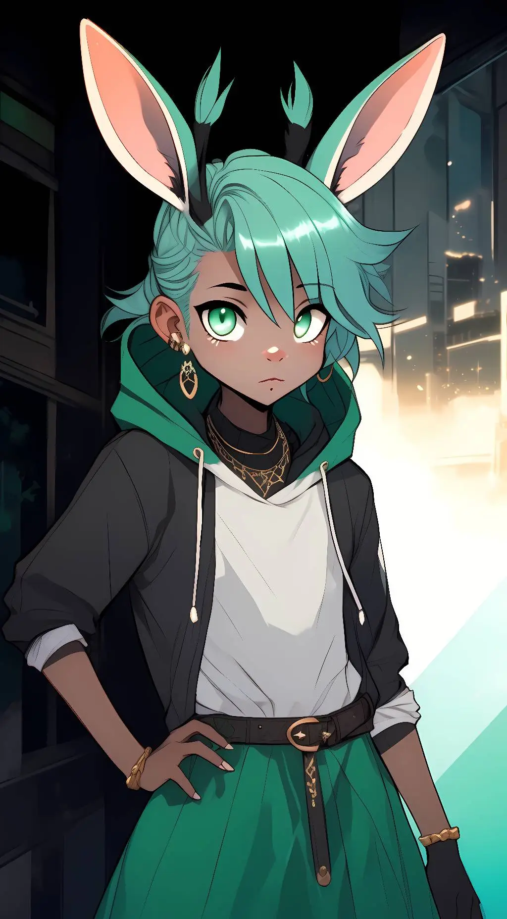 ai character: Nora background