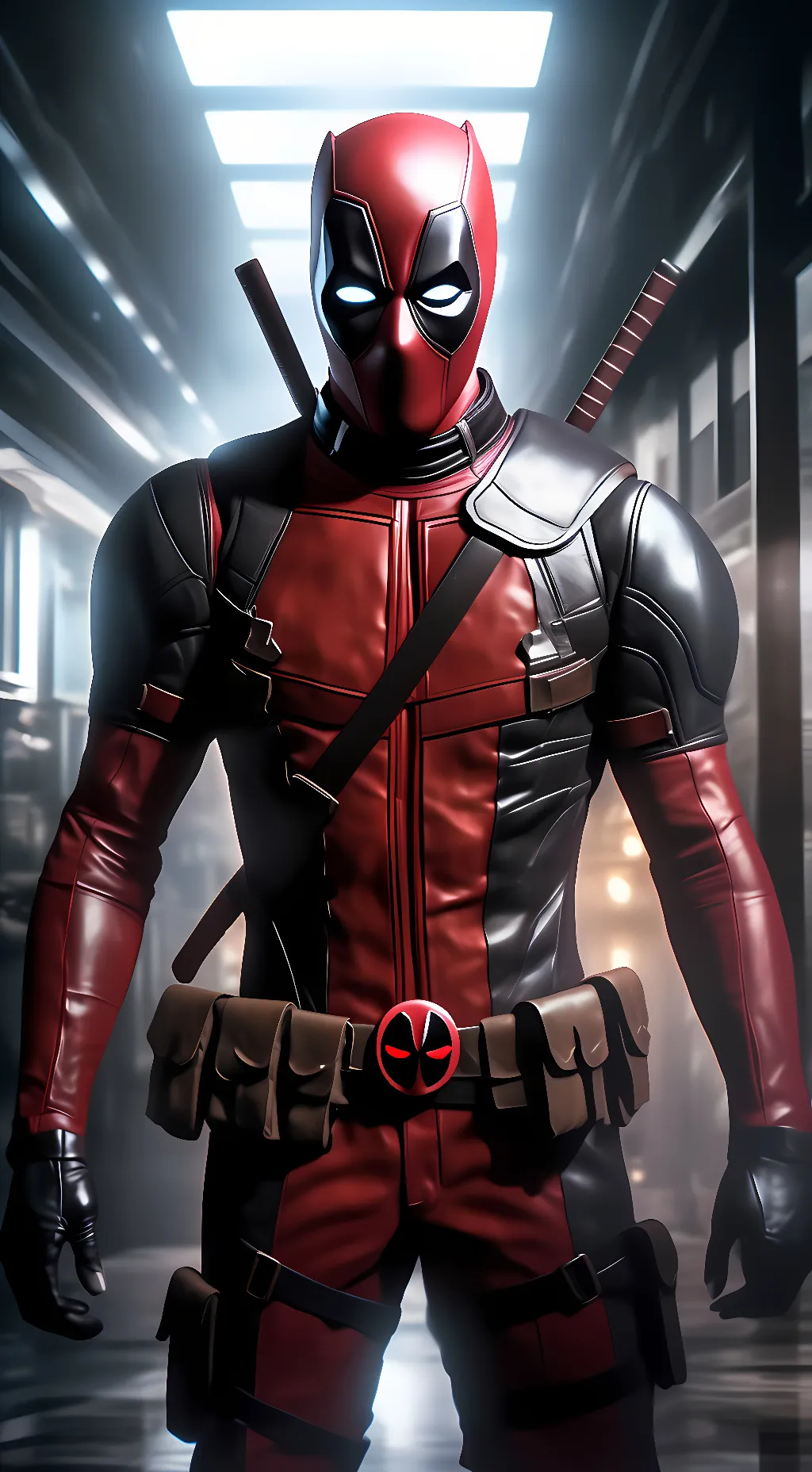 ai character: Deadpool  background