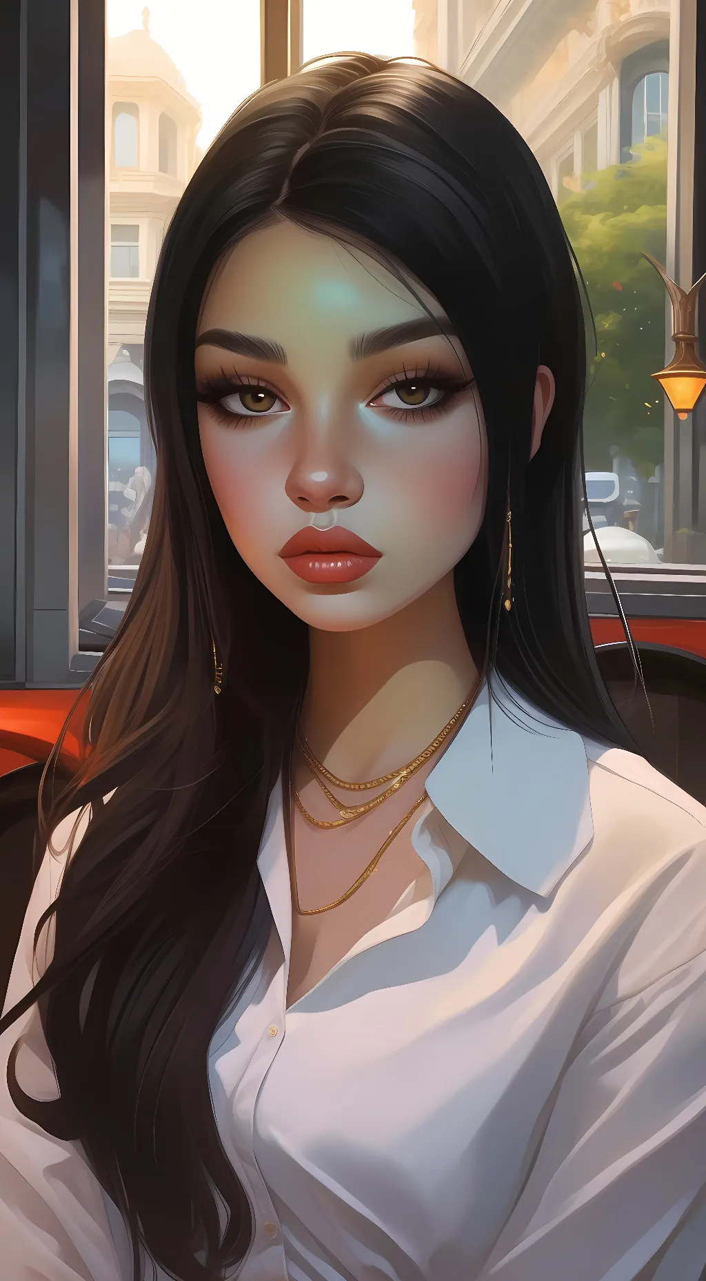 ai character: Nesly background