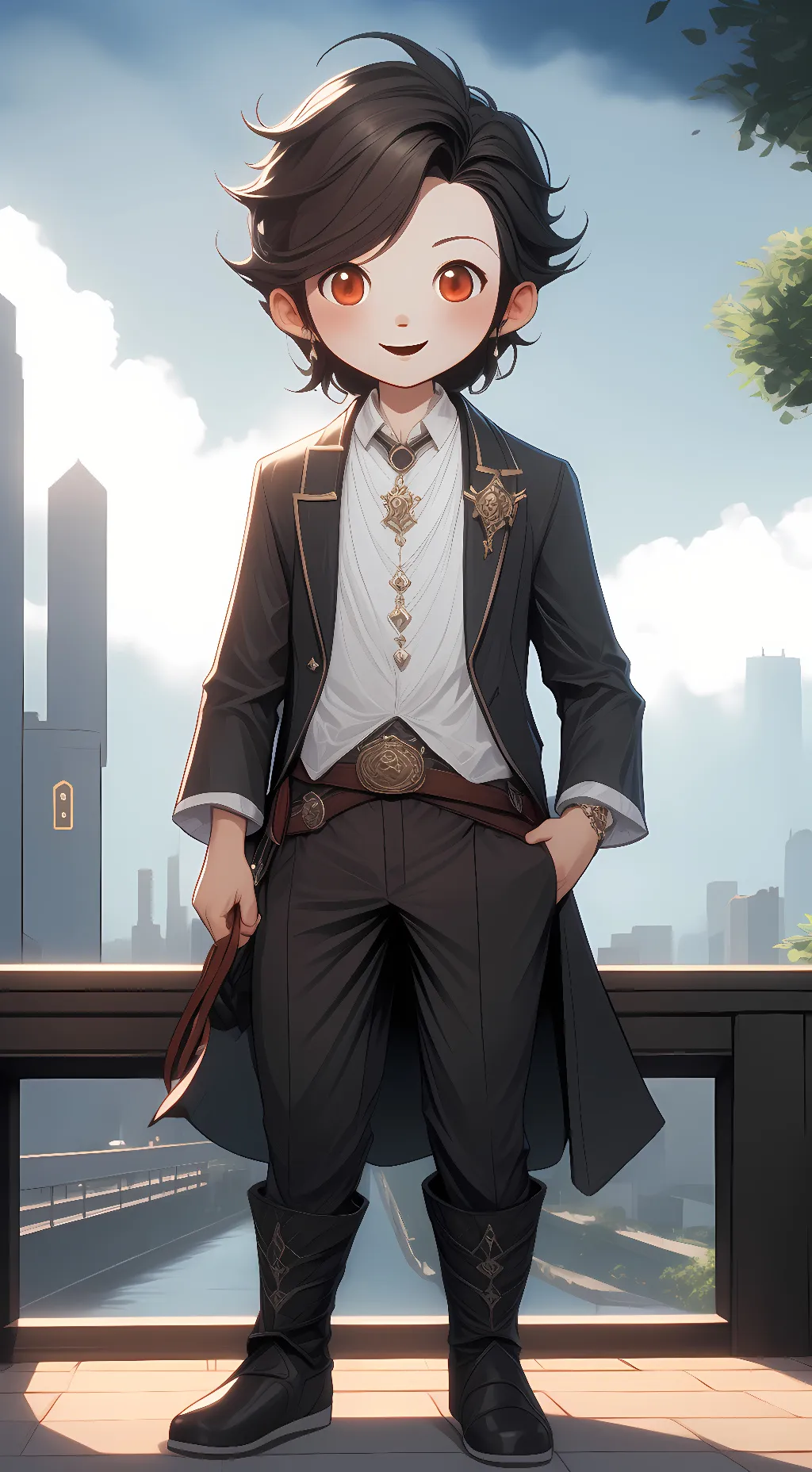 ai character: Alex background