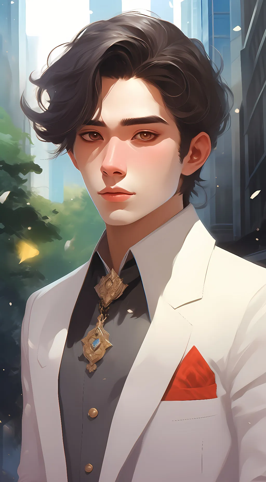 ai character: nate background