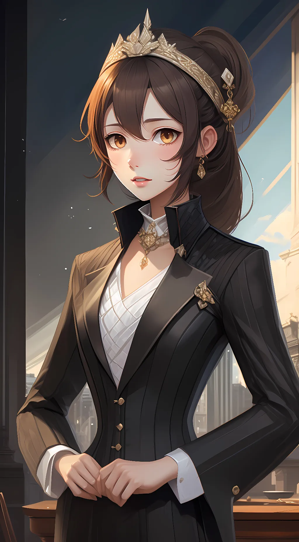 ai character: Naomi background