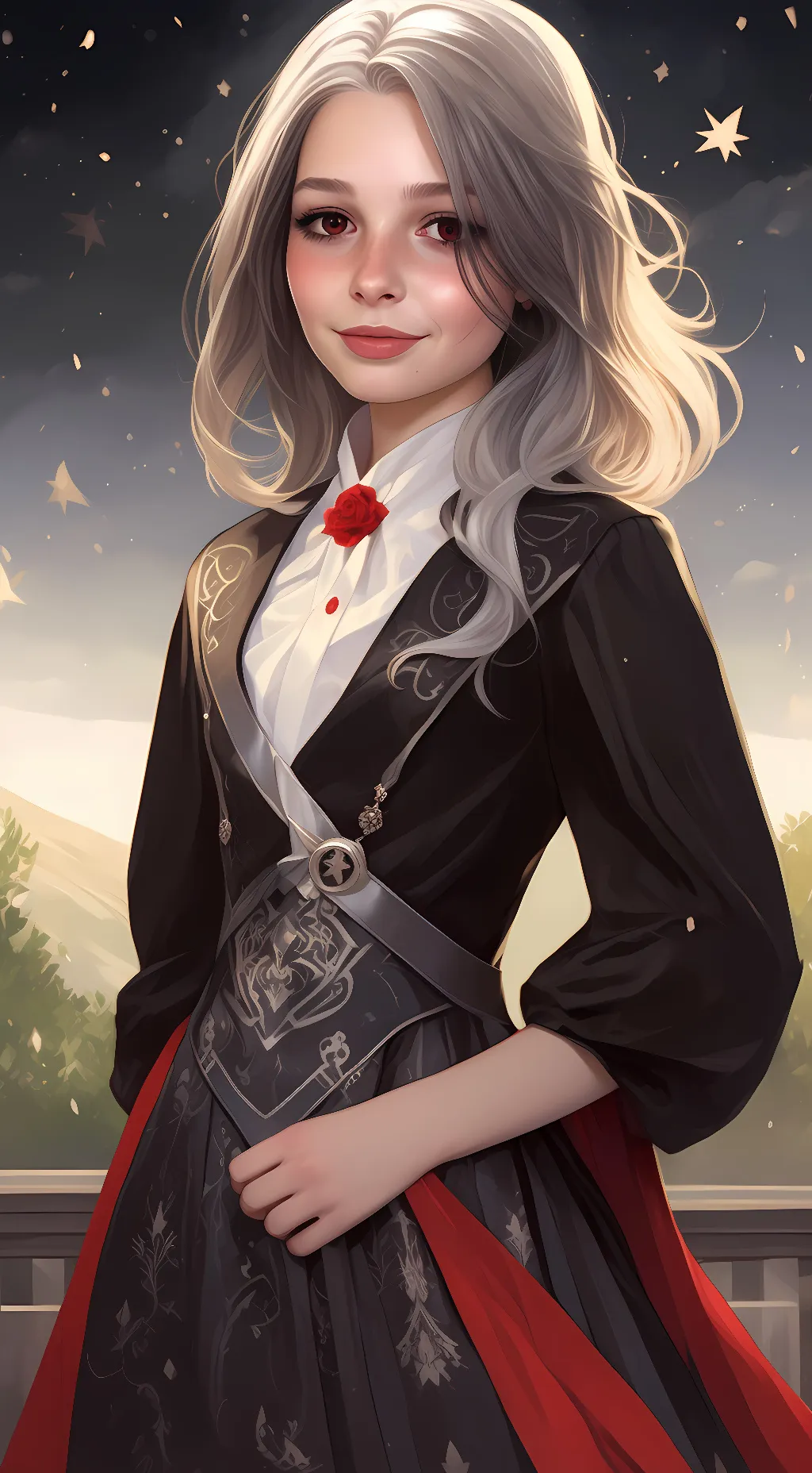 ai character: Luciana background