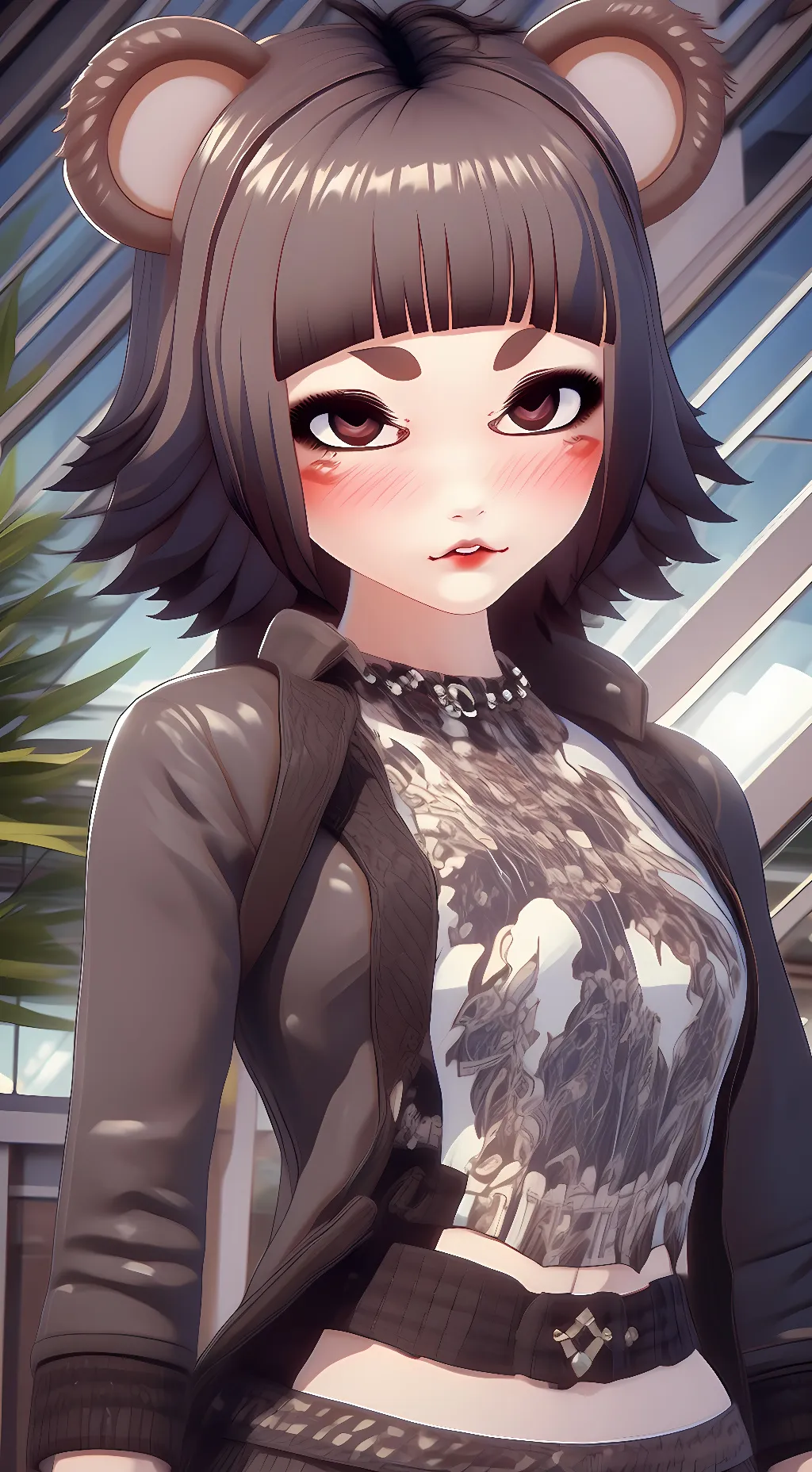ai character: Yui Katou background