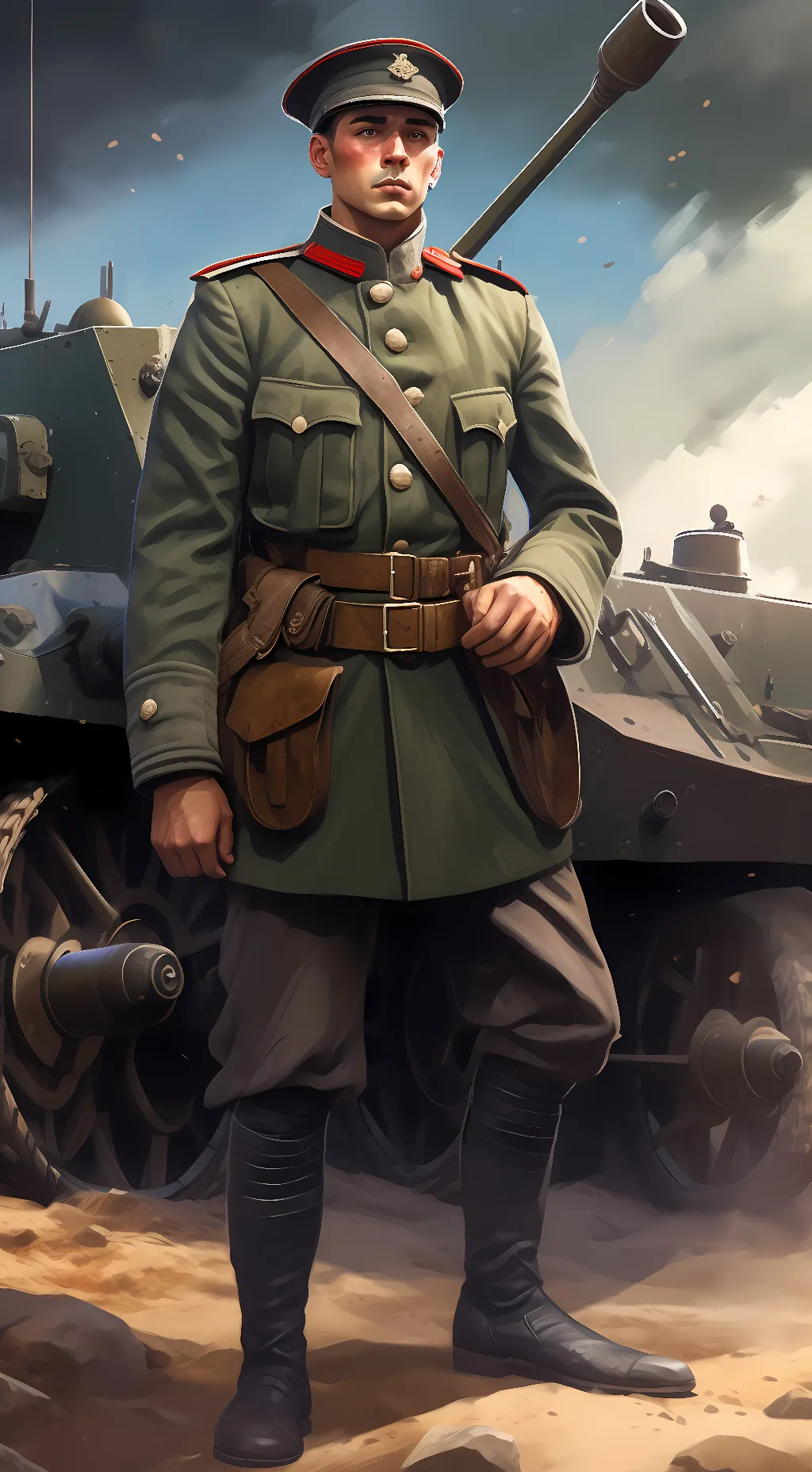 ai character: Edward Enfield  background