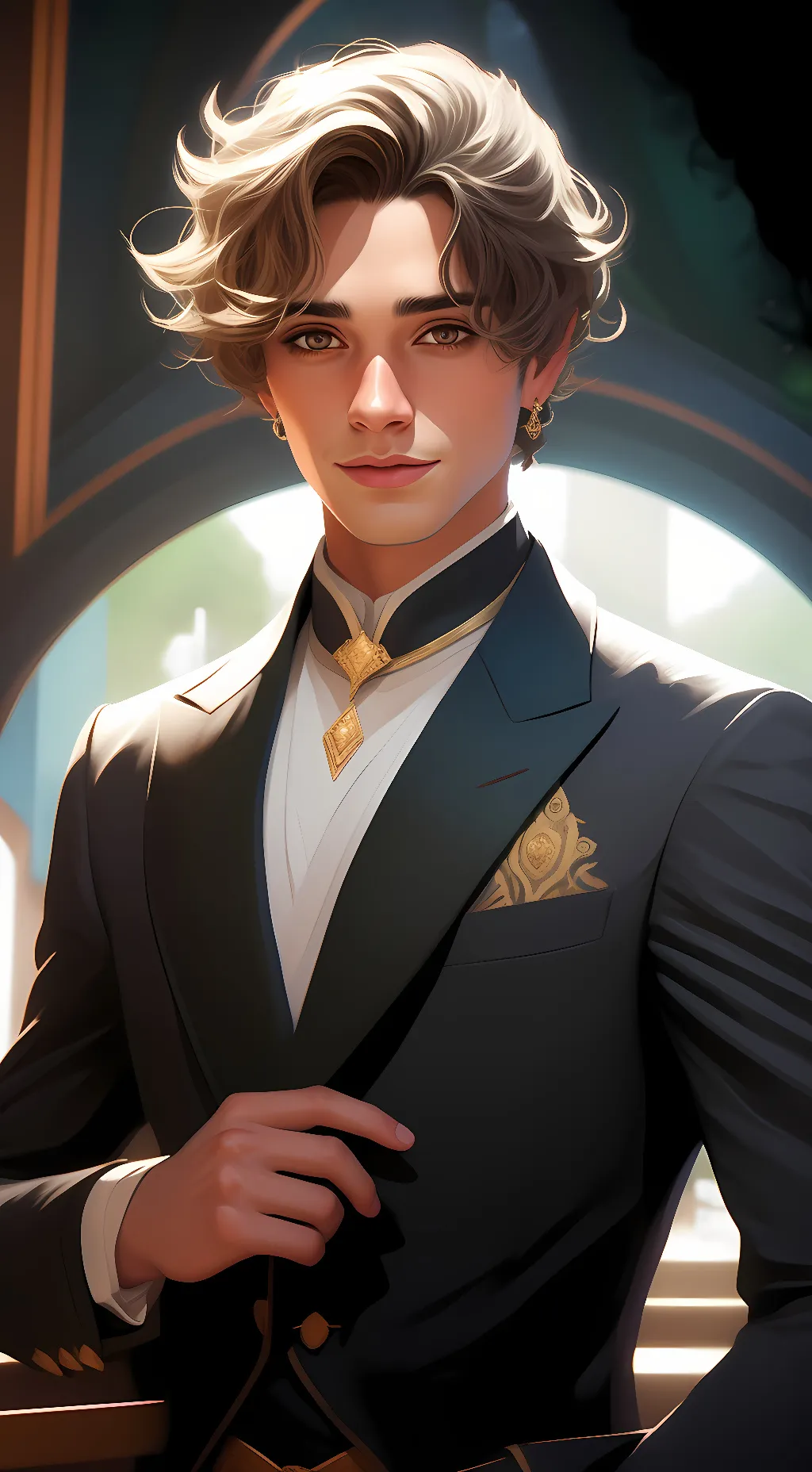 ai character: James  background