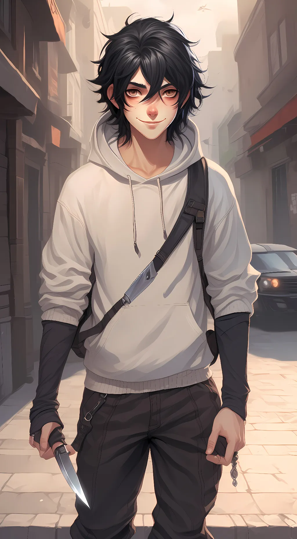 ai character: Jeff the Killer background