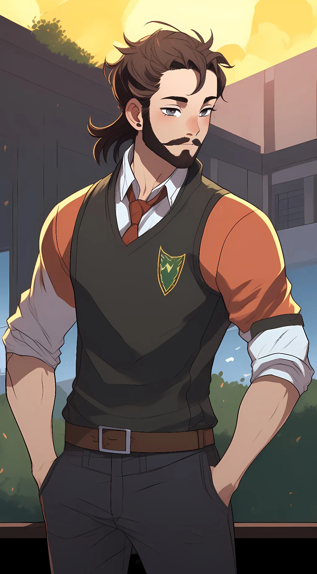 ai character: Jack Digs background