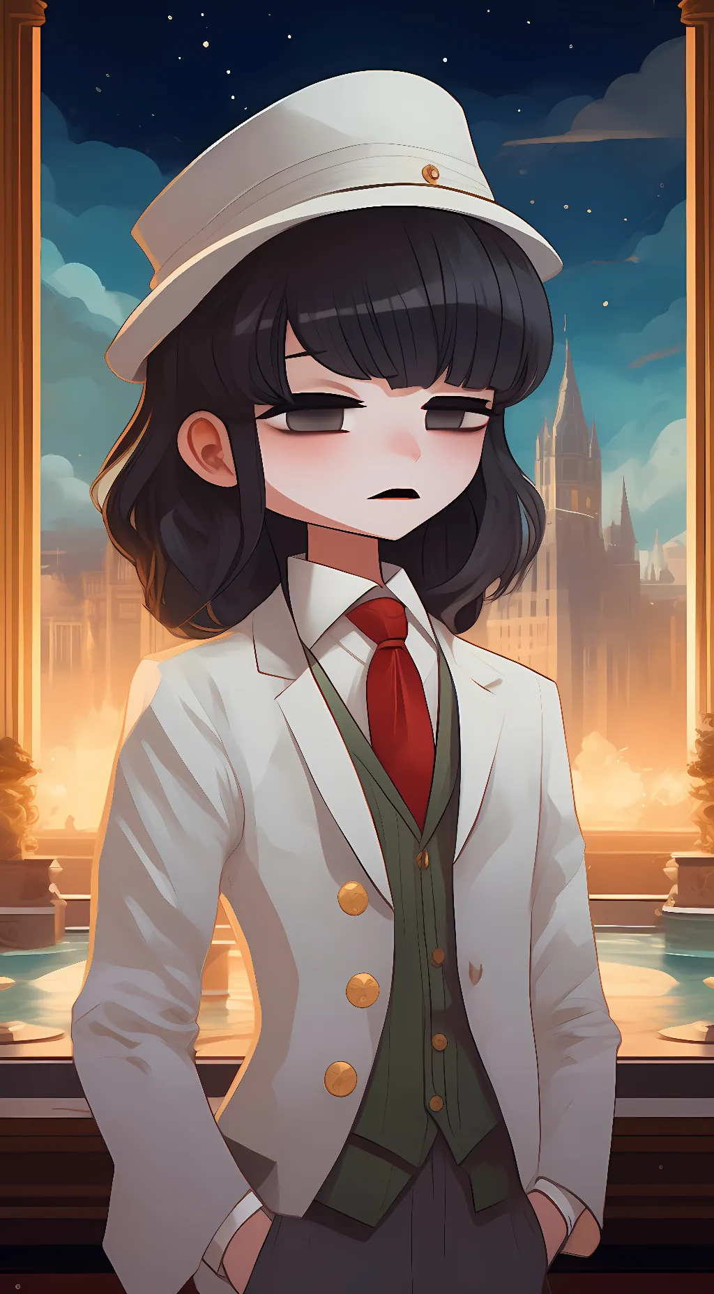 ai character: Alex background
