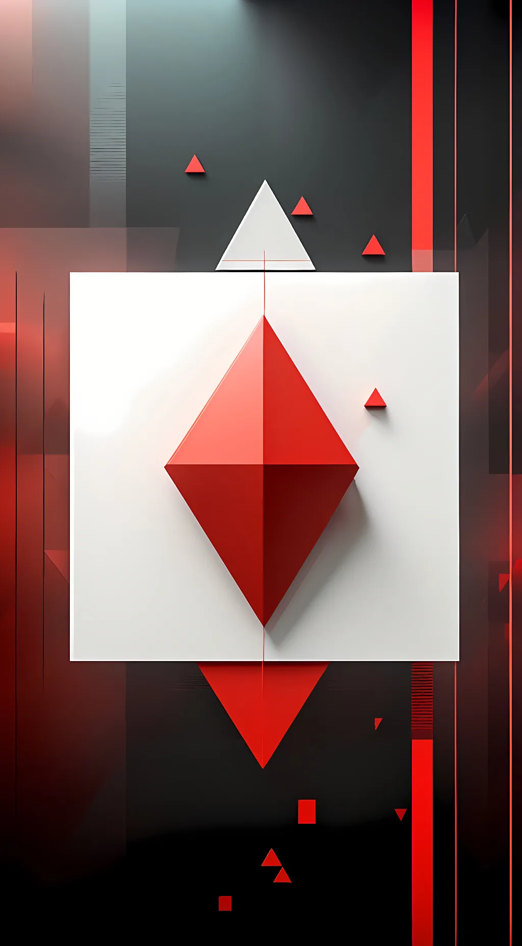 ai character: Crimson background
