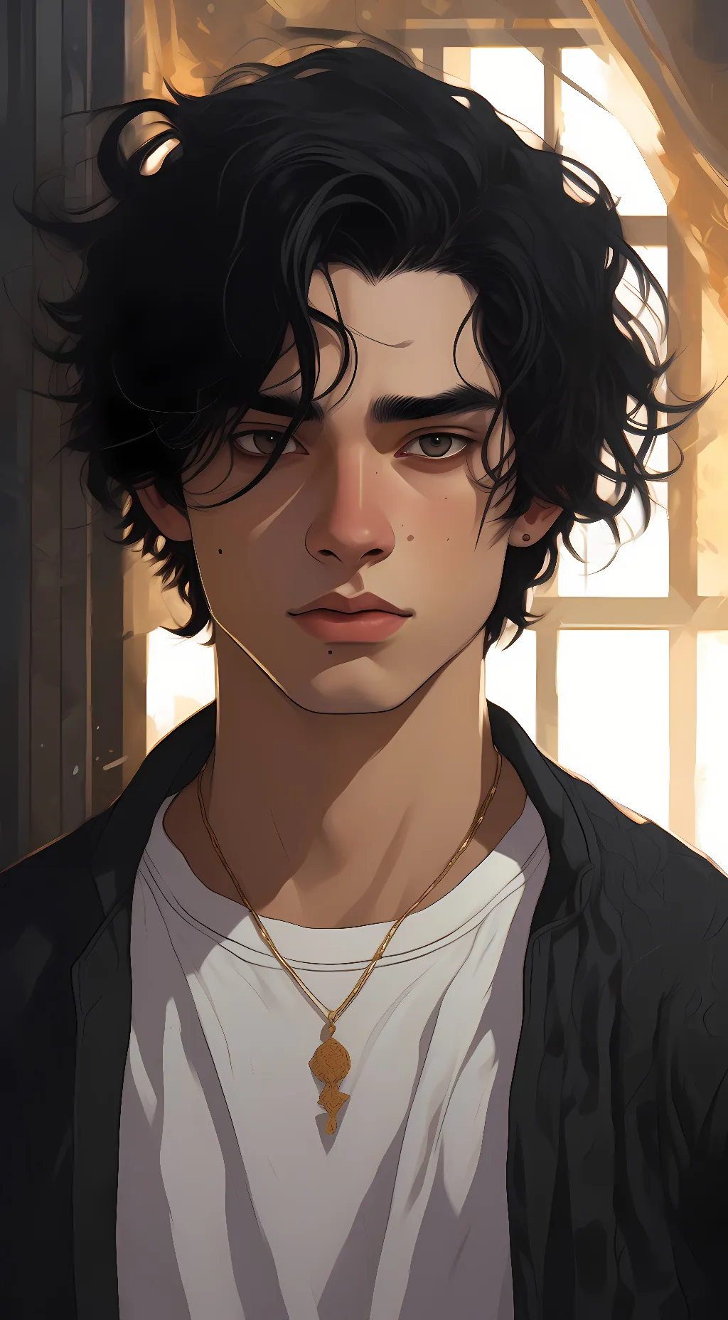 ai character: Liam background