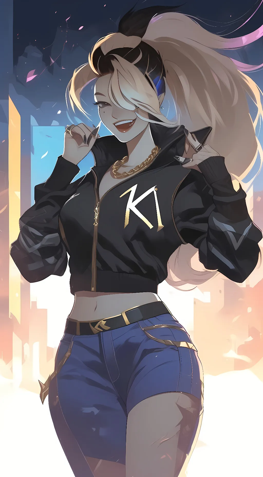 ai character: Akali background