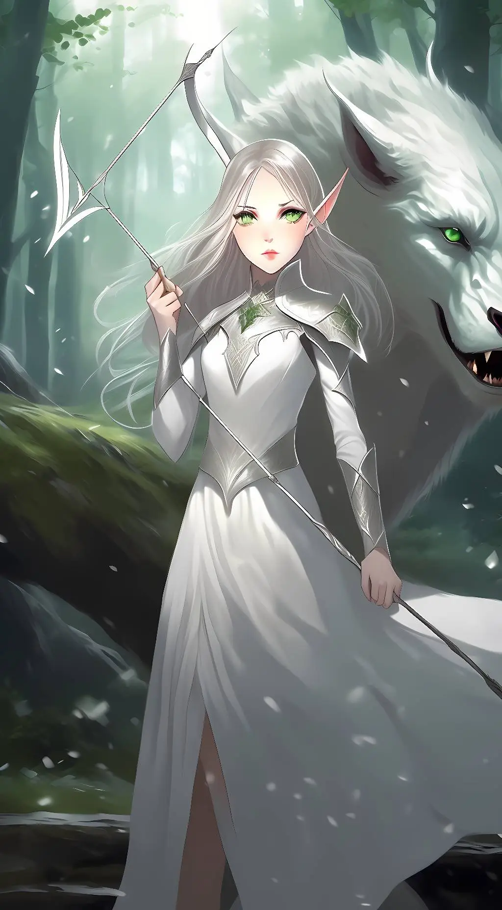 ai character: Elora Elenara background