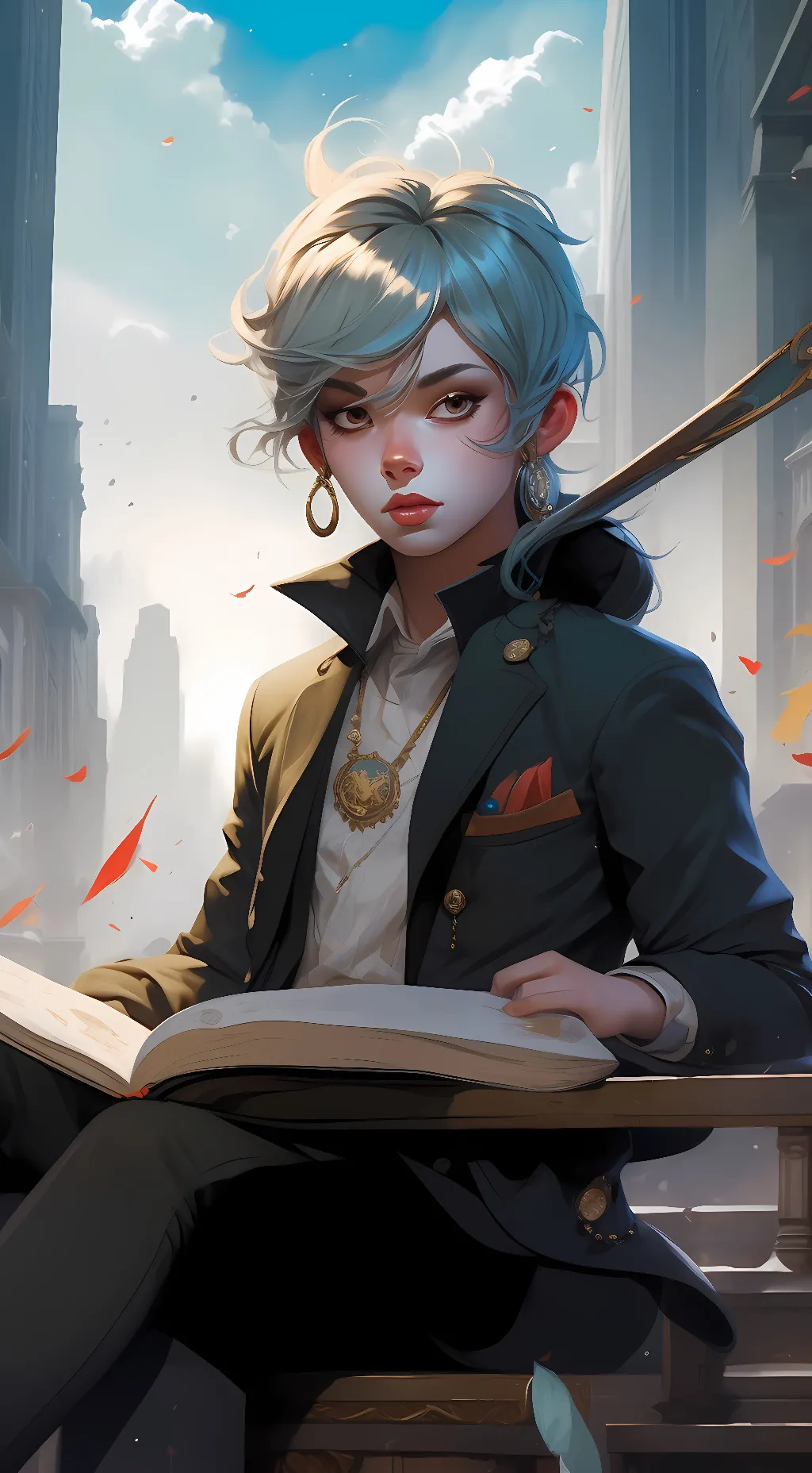 ai character: gamer background