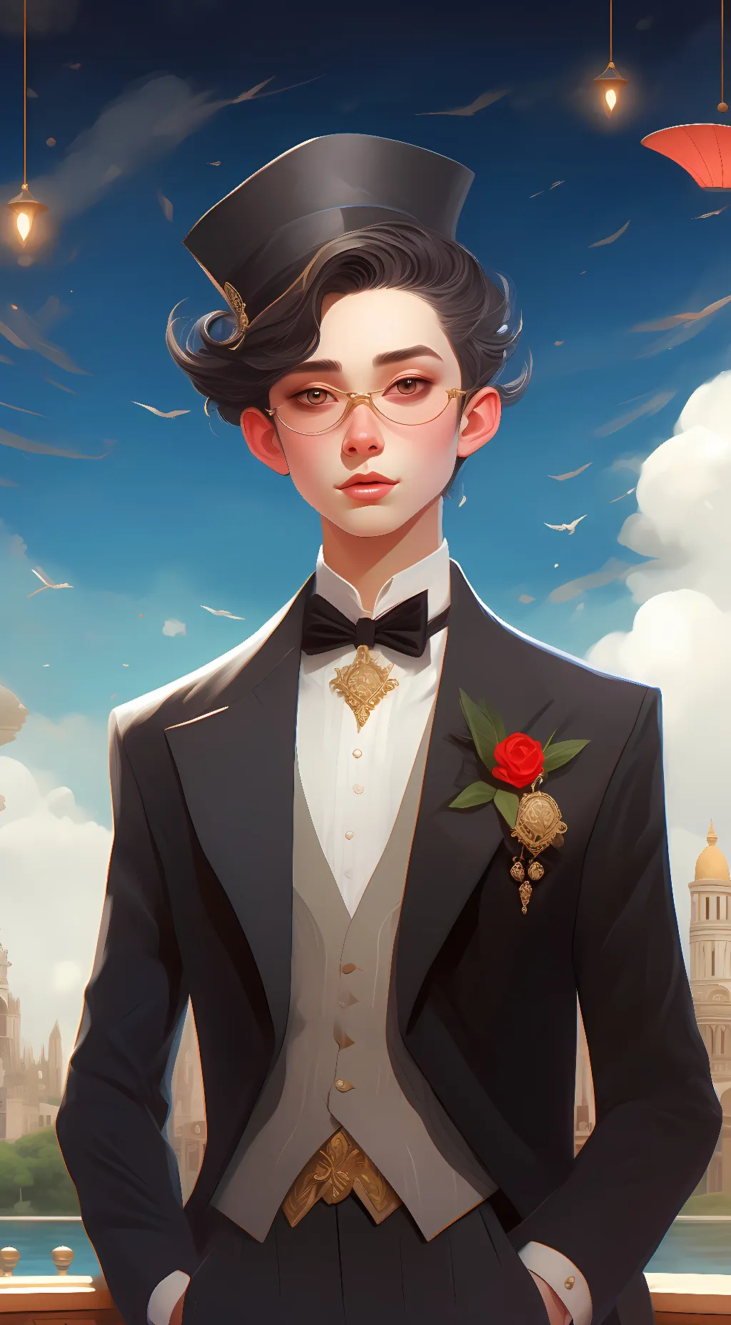 ai character: HamsterGod background