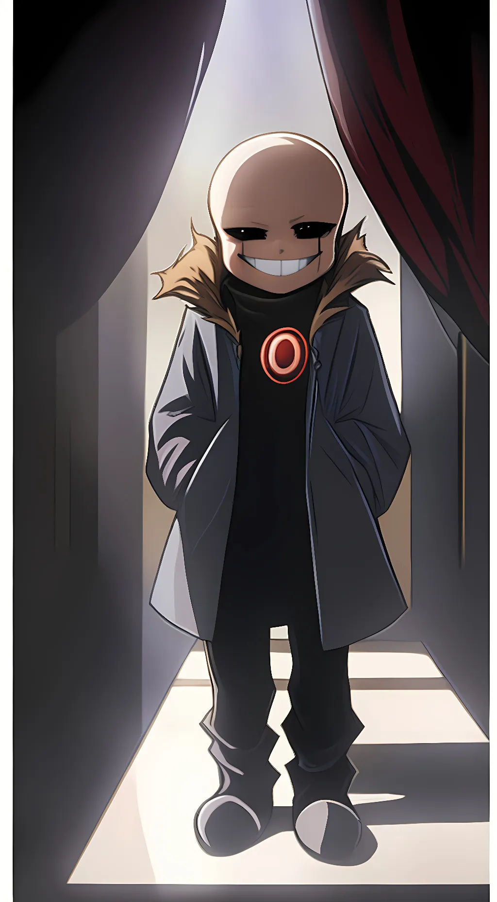 ai character: Killer Sans background