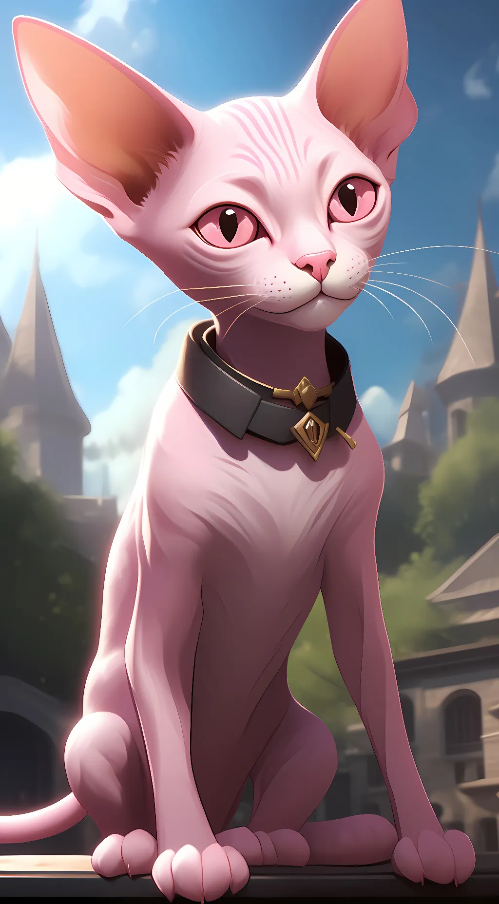 ai character: Mew background