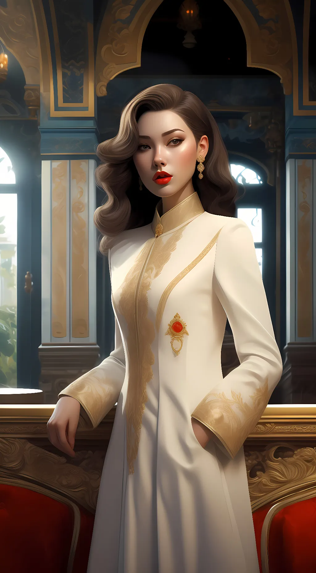ai character: 俄语翻译 background