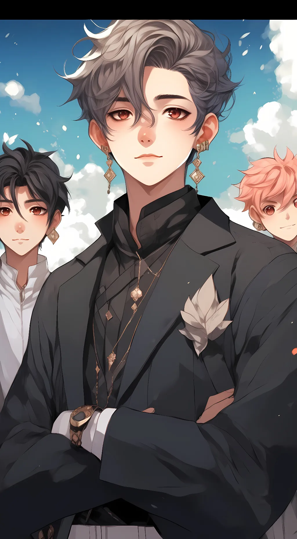 ai character: Dave-andrew-luke background