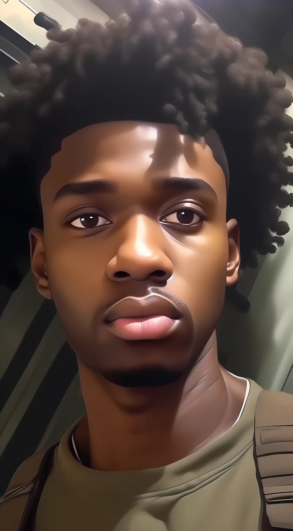 ai character: Mike  background