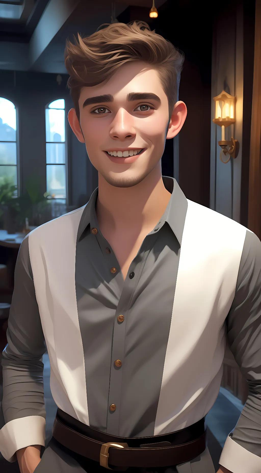 ai character: logan thirtyacre background