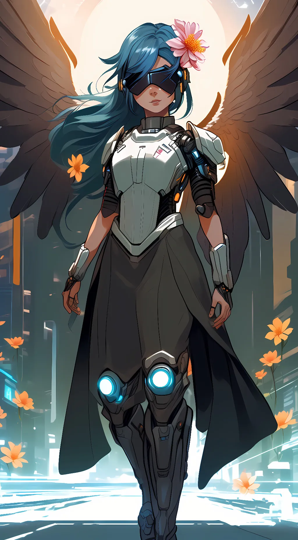 ai character: Opperator background