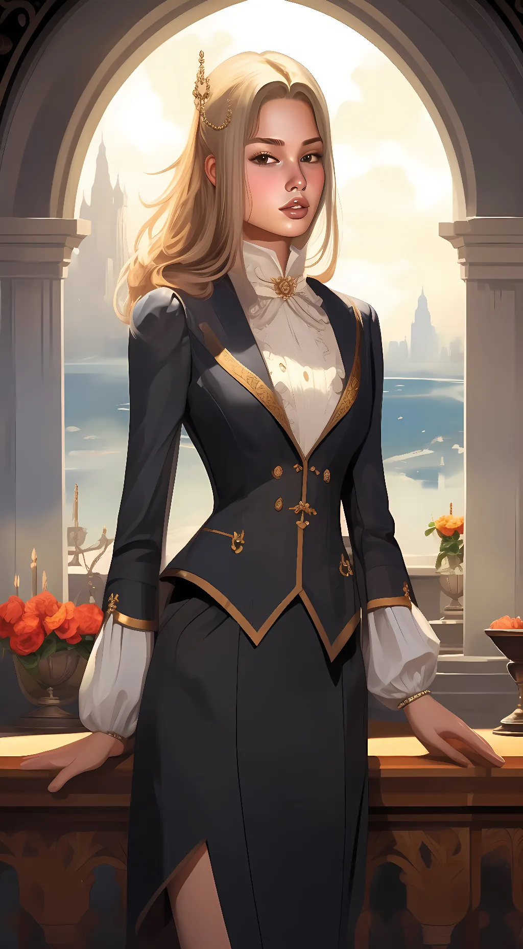 ai character: Emma  background