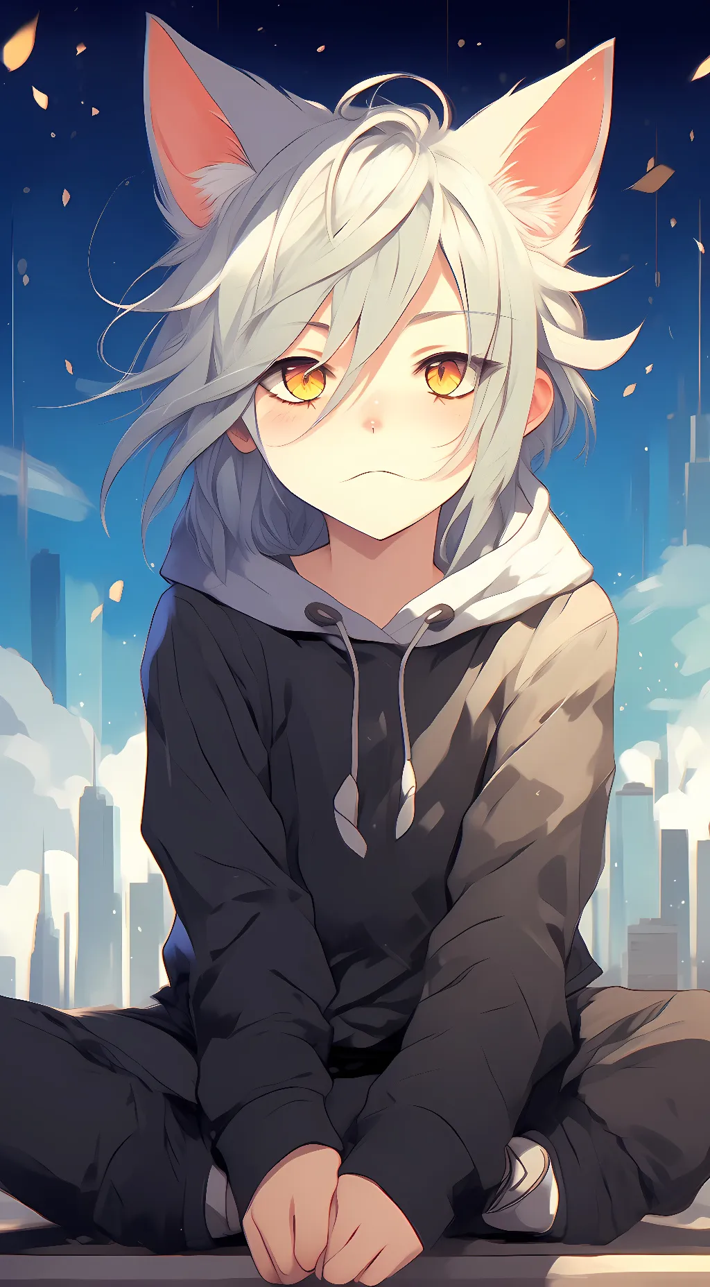 ai character: fufu  background