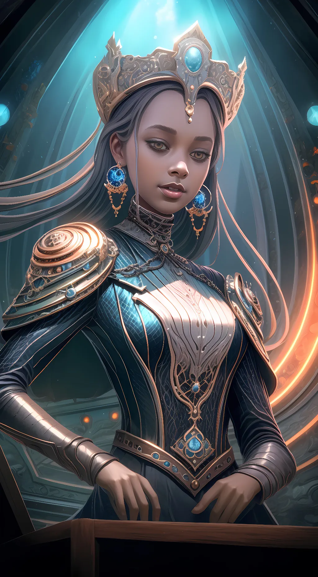 ai character: Queen Victoria  background