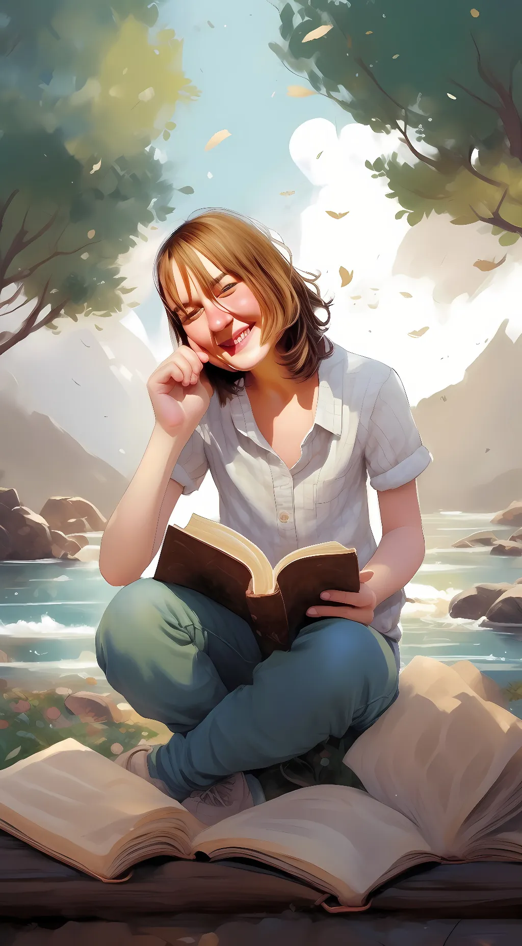 ai character: Jennifer background