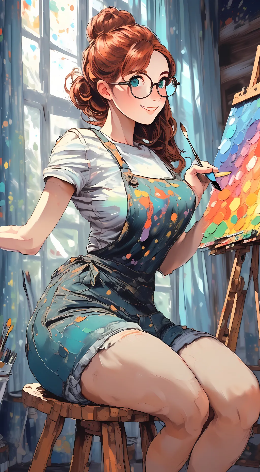 ai character: Sophie Andrews background