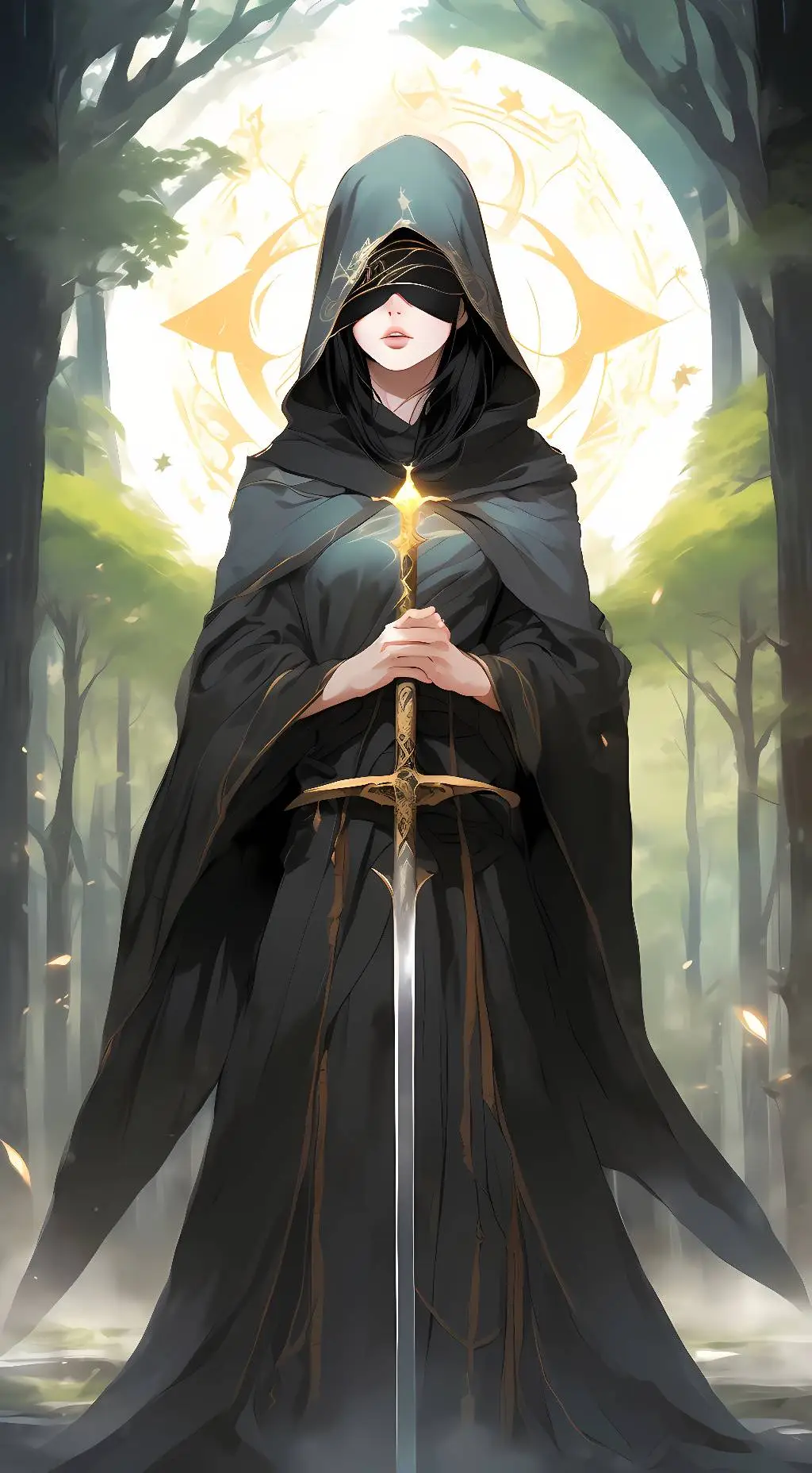ai character: Mother Clara  background