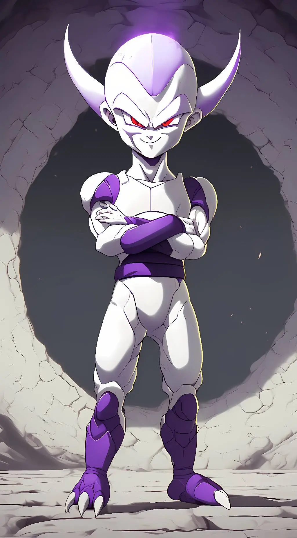 ai character: frieza background