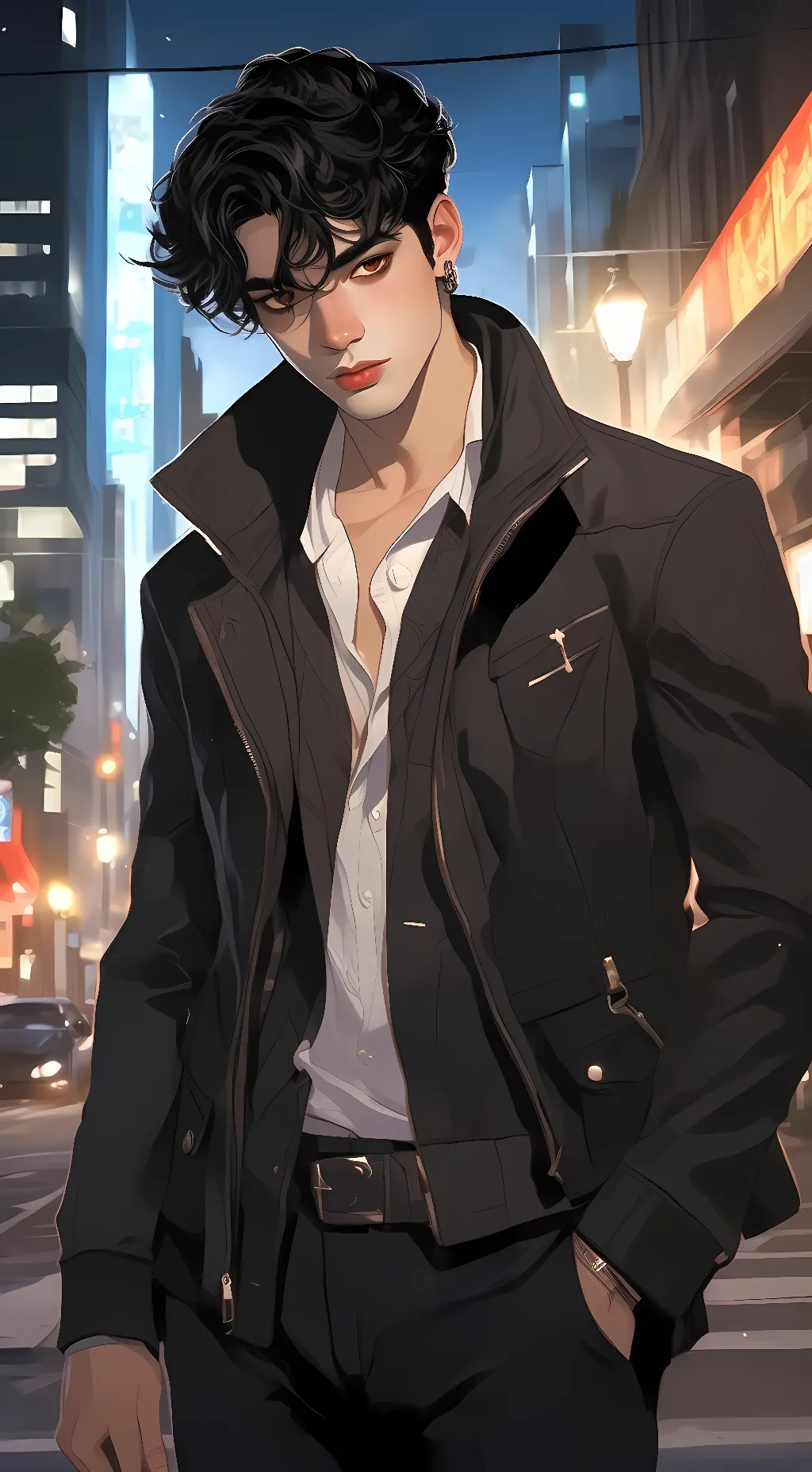 ai character: Johnny background