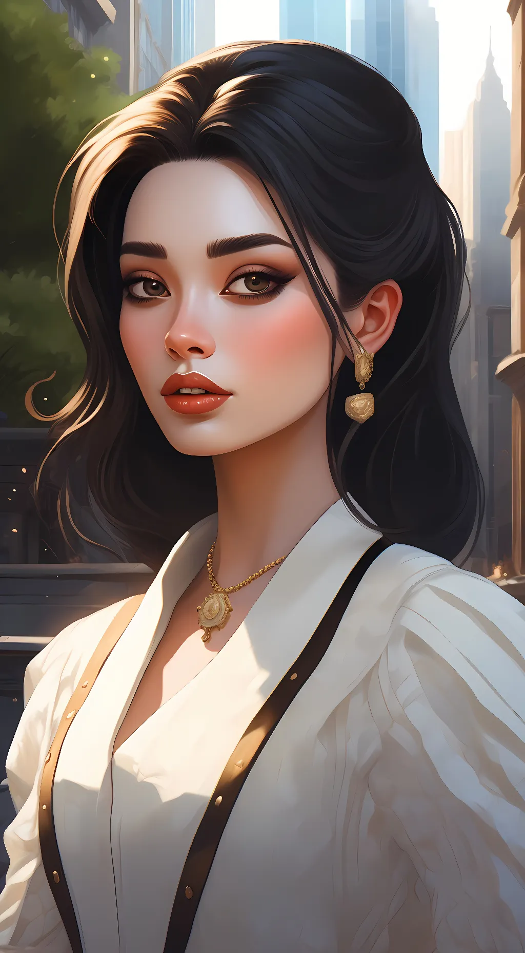 ai character: Shelby background