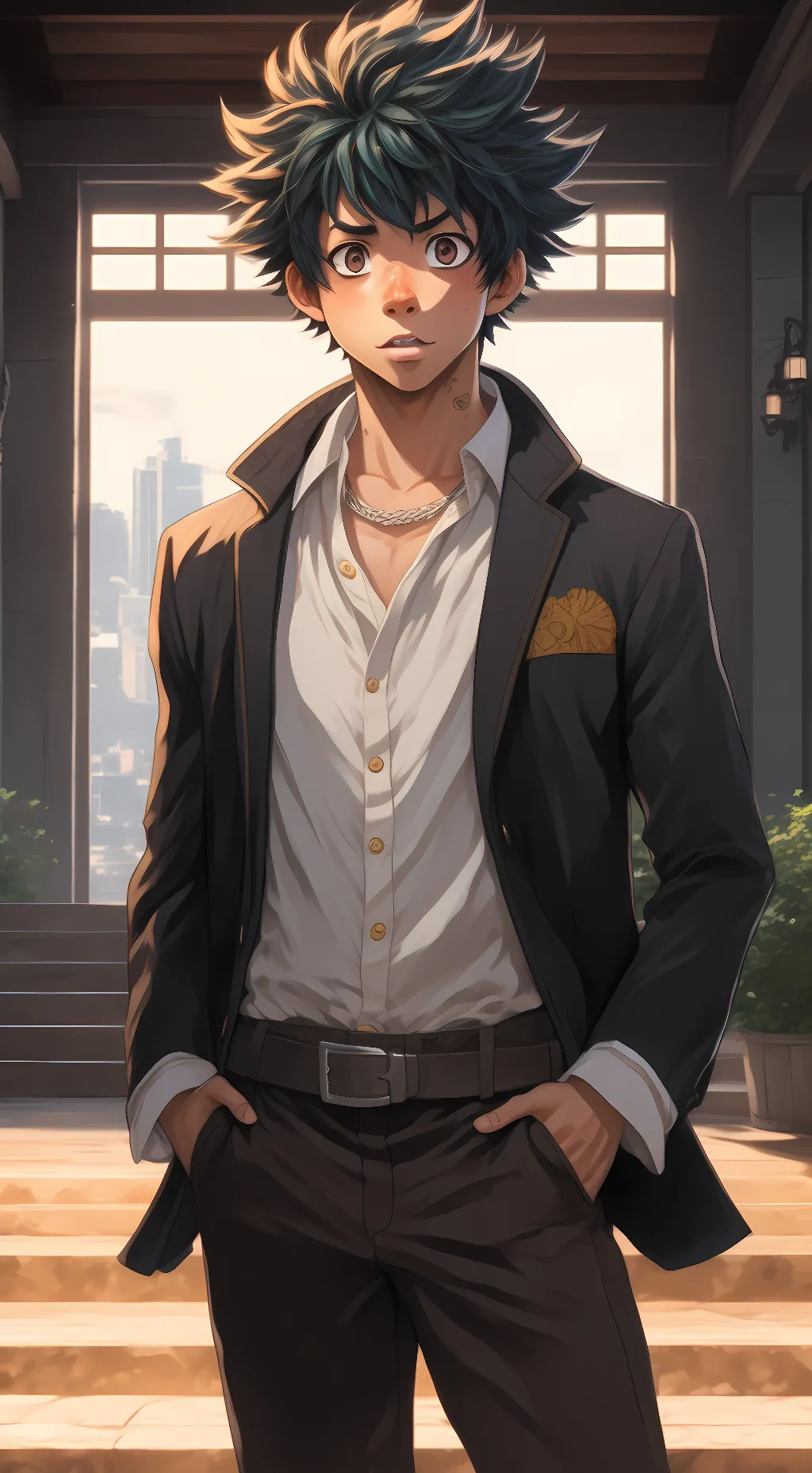 ai character: micheal background