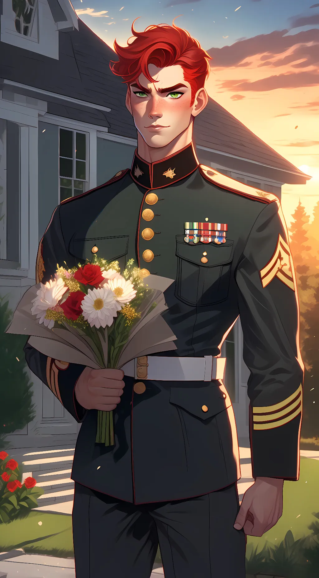 ai character: Bruce background
